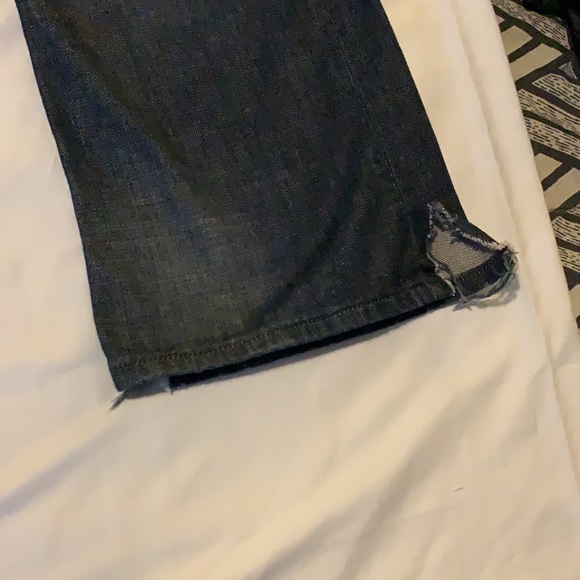 Men’s Express X2 denim boot cut jeans - 32W 30L - Picture 2 of 7